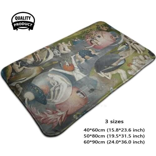 Hieronymus - Garden Of Earthly Delights Iii Soft Foot Pad Room Goods Rug Carpet Dutch Netherlands Oil Fine Vintage Painter