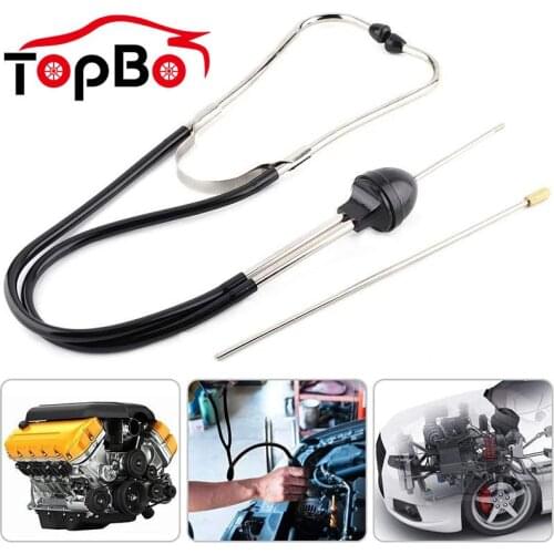 Car Engine Block Diagnostic Tool Mechanics Stethoscope Professional Auto Cylinder Stethoscope Automotive Engine Hearing Detector