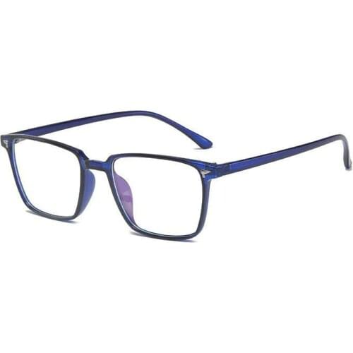 Classic Anti-blue Light Computer Eye Glasses Frames for Men Vintage Square Plastic Glasses Frame Women