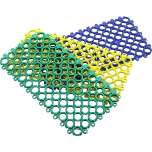 1 Pcs Pet Supplies PVC Stitching Foot Mats Environmentally Friendly Pet Mats Rabbits Guinea Pig Prevention Foot Dermatitis Mat