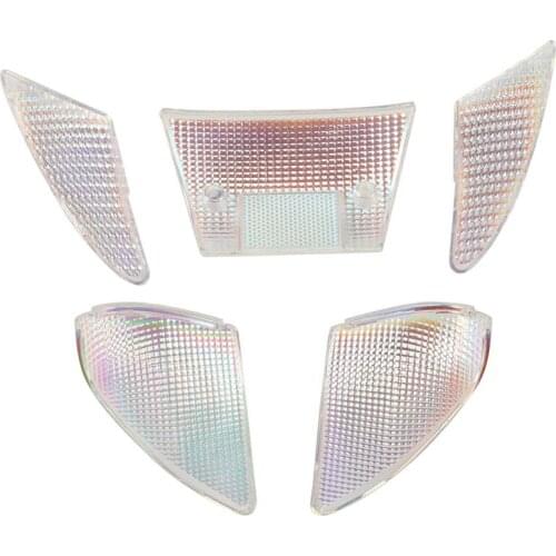 Motorcycle Front and Rear Turn Signal Cover Tail Lamp Cover Brake Lamp Cover Suitable for Yamaha Jog 50 ZR 3YK