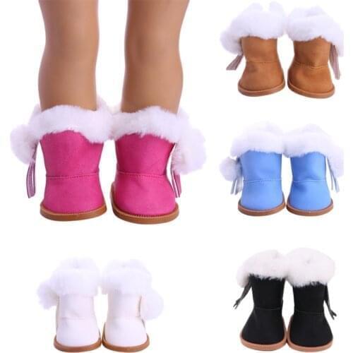 Doll Shoes Spring Summer Autumn Doll Clothes Accessories Fit 18 inch 40-43cm Born Baby Suit For Baby Birthday Festival Gift