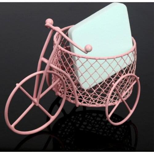 40%HOTCute Iron Tricycle Art Decoration Wedding Sugar Jewelry Container Storage Holder
