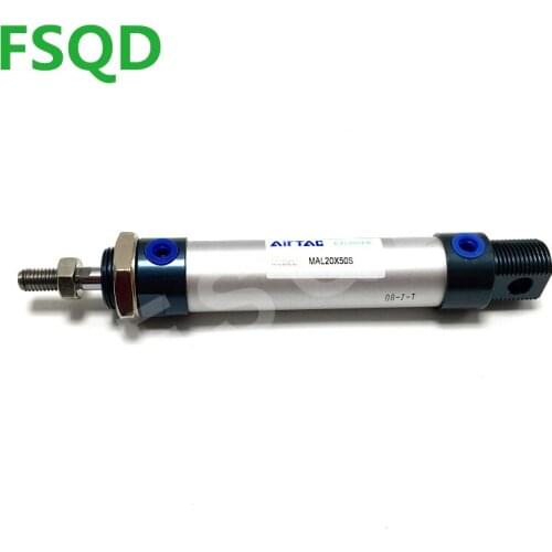 MAL20X25SU MAL20X25SCA MAL20X50SU MAL20X75SU MAL20X100SU AIRTAC mini-cylinder aluminum barrel MAL20 MAL series