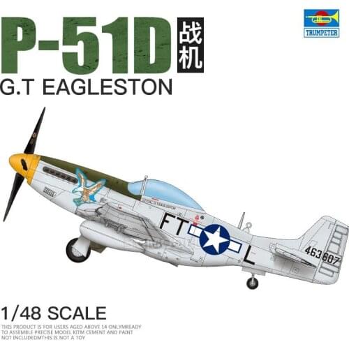 Hobby Boss model 39325 1/48 SCALE P-51D G.T EAGLESTON AIRCRAFT 2020