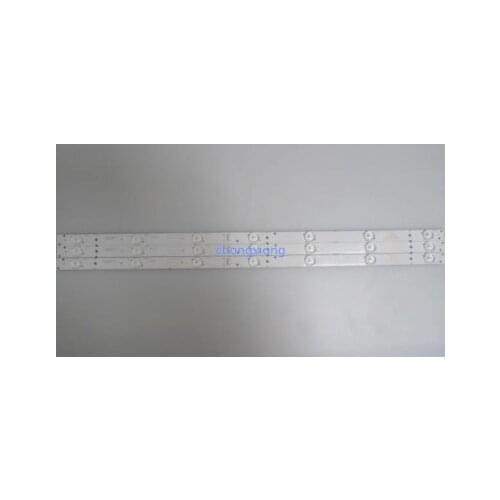 New 3 PCS/set LED backlight strip 5800-W32001-3P00 05-20024A-04A for LC320DXJ-SFA2 32HX4003 7LED 607mm