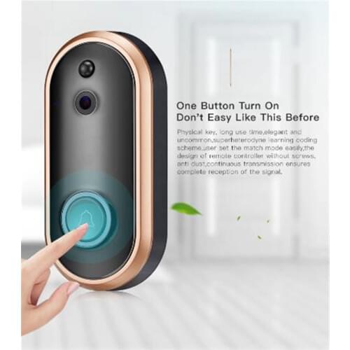 APP Remote Control 720p Wireless Intercom WIFI Doorbell
