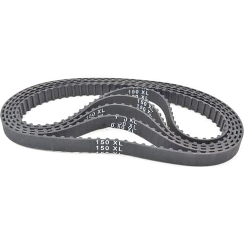 5pcs XL Timing Belt, 150XL 152XL 154XL 156XL 158XL, Width 6.4mm, 75/76/77/78/79 Teeth, Synchronous Belt