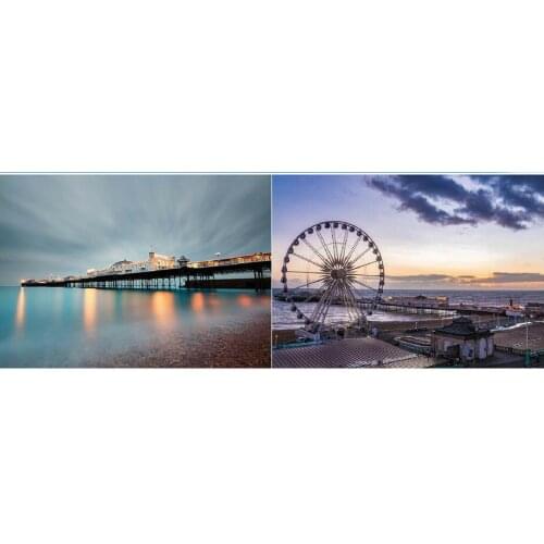 14style Choose BRIGHTON ENGLAND Art Film Print Silk Poster for Your Home Wall Decor 24x36inch