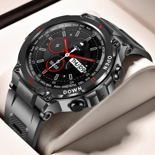 2021 LIGE New Sports Smart Watch Men Music Playback Heart Rate Monitor Bracelet Waterproof Fitness Smartwatch For Android IOS