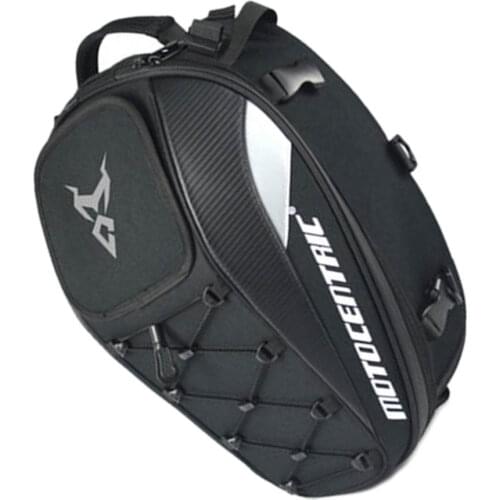 Waterproof Motorcycle Tail Bag Multi-functional Rear Motorcycle Seat Bag High Capacity Rider Backpack