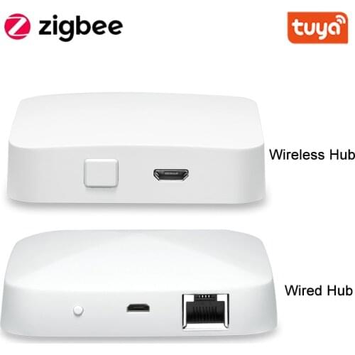 Tuya Zigbee Bridge Smart Home Zigbee Gateway Hub Remote Control Zigbee Devices Via Smart Life APP Works with Alexa Google Home