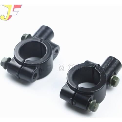 Suitable for Motorcycle Rearview Mirror Base Bracket Universal 2.2cm 22mm Size Handlebar Lever Side Mirror Fixing Seat 8mm 10mm