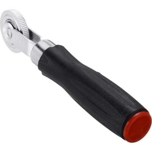 1x Car Truck Tyres Repairing Tools Wood Handle Ball Bearing Tire Tyre Patch Roller Stitcher Puncture Repair Tool