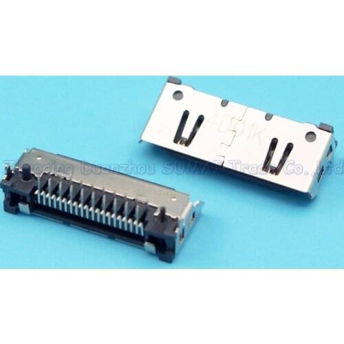 2pcs/lot High quality 40P power jack charging port for ASUS Lenovo etc Tablet PC Tail Plug three rows of 40P