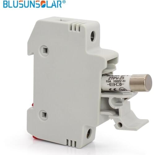 20 sets lot High Voltage Solar PV Fuse Holder 1000V with 10x38mm PV Fuses 1000V for solar system protection