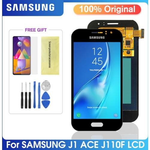 4.3"Original LCD For Samsung Galaxy J1 Ace J110 J111F J110G J110L Display Touch Screen Digitizer Assembly For J1Ace Super AMOLED