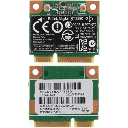 Wi-Fi Wireless Network Card 150M Bluetooth for RT3290 HP Pavilion G7-2000 Ralink