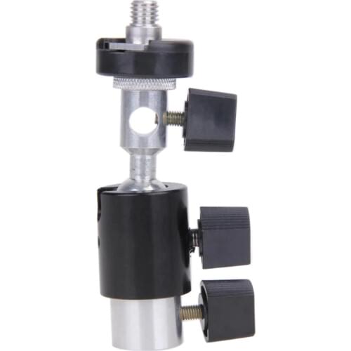 Photo Studio Parts Swivel Light Stand Flash Shoe Umbrella Bracket Holder