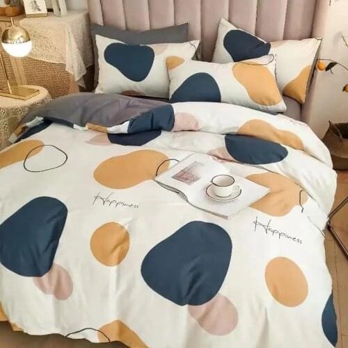 Bedding Set Soft Printed Blue Bed Cover Set Lovers Duvet Cover Adult Child Bed Sheets And Pillowcases Comforter Bedding Set