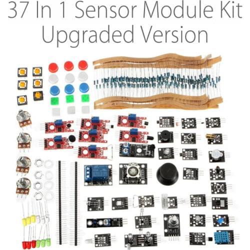 37 In 1 Sensor Module Upgraded Version Kit With Electronic Components resistors LEDs For Arduino