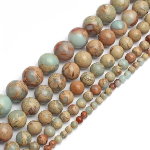 Natural Genuine ShouShan Stone Snakeskin Blue Stone Round Beads For Jewelry Making 4/6/8/10/12mm Pick Size 15inches Diy Necklace