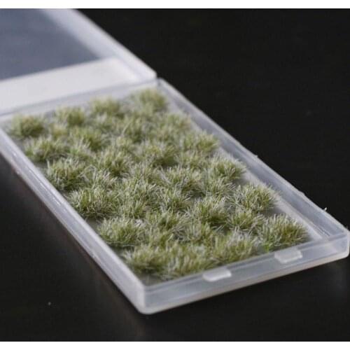 Scenery Grass Plant Model Material Sand Table Model Bushy Trees Tufts For Military Simulation Scene Decoration