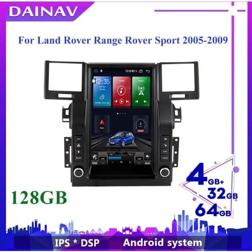 Android Receiver Car GPS Navigation Multimedia DVD player For Land Rover Range Rover Sport 2005-2009 Car Audio Radio Stereo