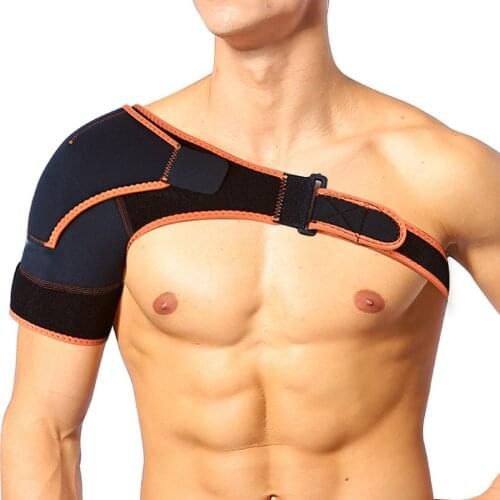 Adjustable Shoulder Support Brace Strap Joint Sport Gym Compression Bandage Wrap