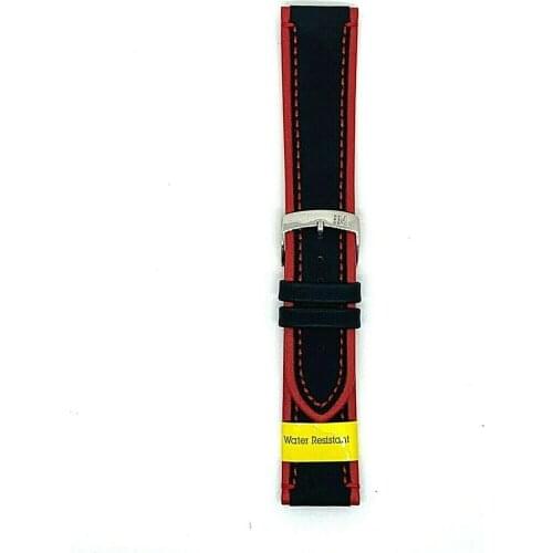 Morellato watch band Curling Water Resistant In Lorica handle 22 Black