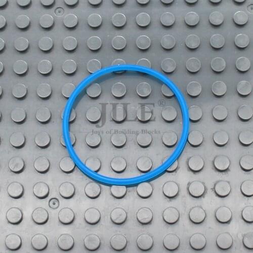 MOC Technology Parts Rubber Belt Extra Large Round Cross Section Approx 3.9cm Compatible with Building Bricks Block Assembles