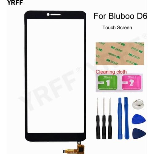 Touch Panel Screen For Bluboo D6 Touch Screen Digitizer Touch Glass Panel Sensor Parts