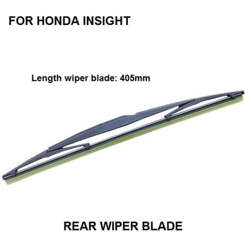 Hatchback Wiper Blade For Honda Insight Rear Window Windshild Windscreen Wiper Blade 405MM 2010-2014