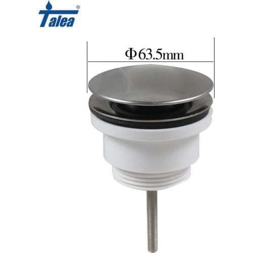 Talea 63.5mm Basin sink Drain strainer Plug Sink Strainer Water Drain Plug Sink Stopper Filter Hair Catcher Drainage Accessories