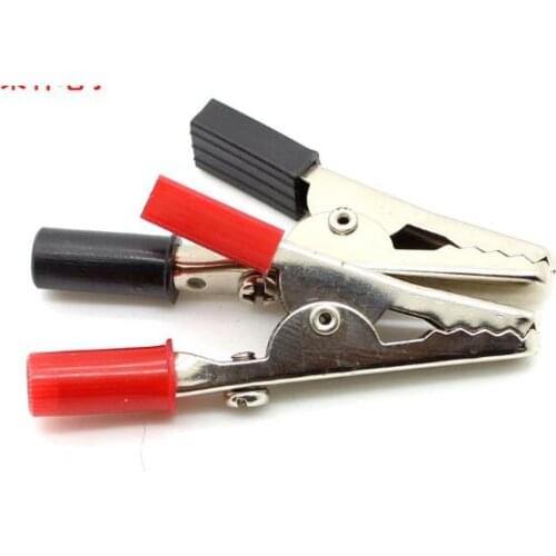 Party Favors Explosion models 50mm large elastic crocodile clip tail 4mm battery clip
