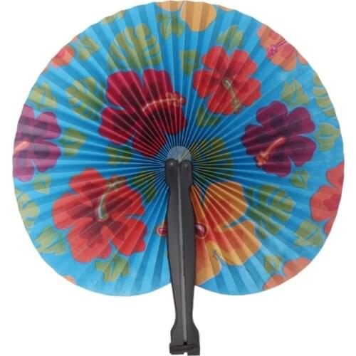 Chinese Hand Held Foldable Paper Fan For Children Themed Party Decoration Portable Fan Summer Art Craft Gift Drop Ship