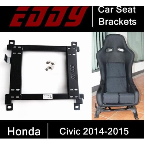 EDDY High Strength Car Seat Base for Honda Civic 2014-2015 Auto Replace Parts Iron Stainless Car Seat Mounting Brackets