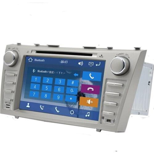 2 din car dvd player for Toyota Camry 2007 2008 2009 2010 2011 2din Car Radio 8'' autoradio stereo with GPS Navigation
