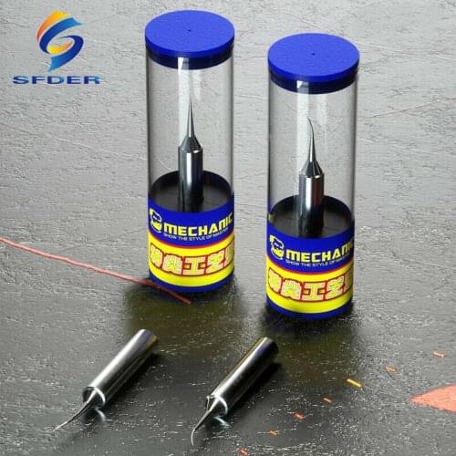 2pcs/set MECHANIC Soldering Iron Tip for iPhone Rpair 900M-T-TIS 900M-T-TI for Jumper Wire BGA Motherboard Welding Repair Tools