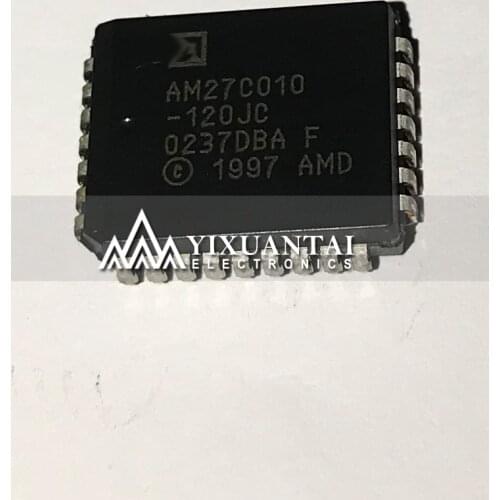 2pcs/lot 10pcs/lot 50pcs/lot Free shipping 100% original AM27C010-120JC AM27C010 PLCC32