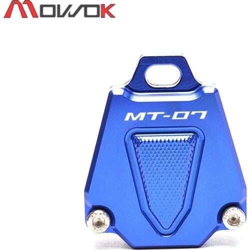 2021 Motorcycle CNC High Quality Key Cover Cap Creative products Keys Case Shell For Yamaha MT07 MT 07 2015-2021 2020 2019