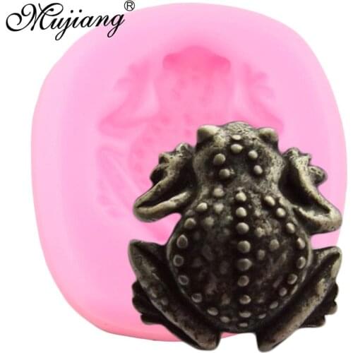 3D Frog Silicone Molds Chocolate Fondant Mold DIY Cake Decorating Tools Resin Polymer Clay Soap Mould Sugarcraft Candy Mould