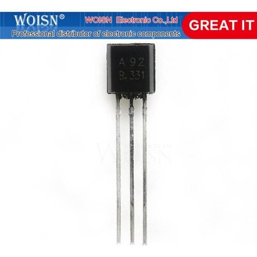 50pcs/lot KSP92 MPSA92 A92 TO-92 In Stock