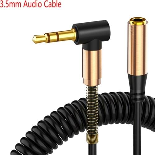 AUX Cable 3.5mm Jack Audio Cable 3.5 mm Jack 3 Pole Male To Female Speaker Cable AUX Cord for Speaker Mp3 Headphone Phone PC