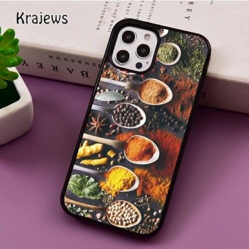 Baking Cooking Utensils Chef phone Case For iPhone 5 SE 2020 6S 7 8 Plus 12 mini 11 Pro X XR XS Max Samsung S9 S10 coque Cover