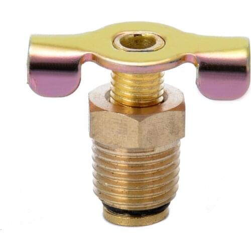Drain Valve Brass Air Compressor Tank Petcock Water Replacement Drain Valve For Water Control