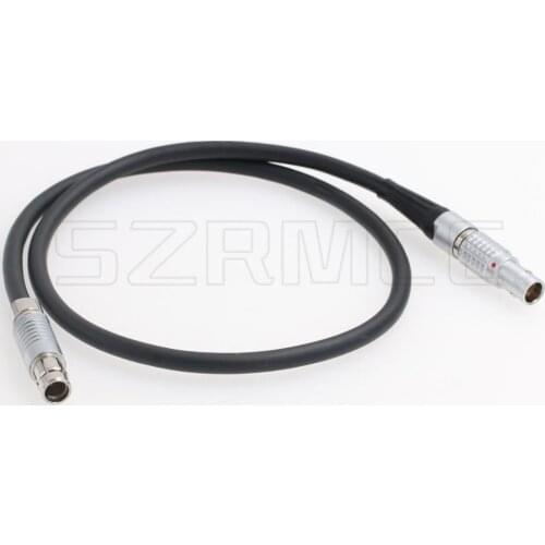 Fischer 3 Pin Male to 0B 7 Pin Male Motor Power Cable for ARRI Alexa Camera RS to Nucleus-M Wireless Follow Focus Lens Motor