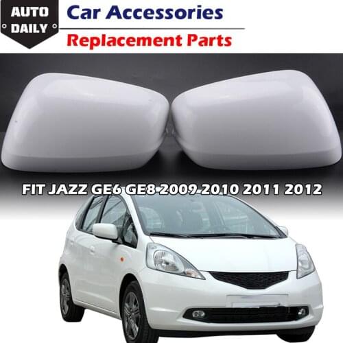Car Wing Mirror Cover Cap Housing Shell Fit For HONDA FIT JAZZ GE6 GE8 2009 2010 2011 2012 2013 Car Accessories