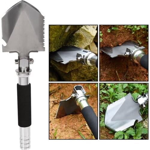 Multi-functional Military Folding Shovel Spade Garden Tools Camping Hiking Outdoor Survival Tool