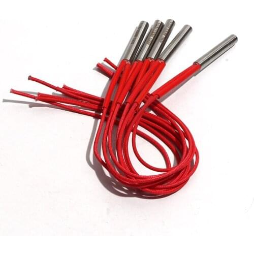 Cartridge Heater Heating Element Single Ended 8mmx140mm-160mm AC110V/220V/380V 280W-320W for Heating Element Mould 5pcs/lot